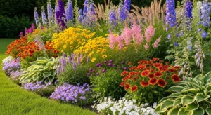 Perennials providing year-round garden appeal