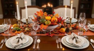 Seasonal decor refreshing table look