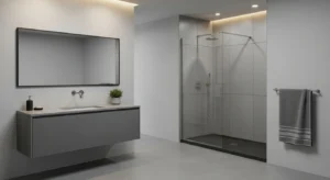 Layered grey tones adding depth