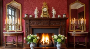 Symmetrical layout creating balanced look