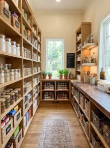 Walk in pantry organization ideas modern kitchen storage