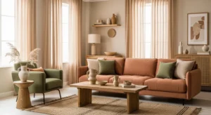 Cohesive color palette creating harmony