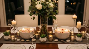 Different heights adding visual interest