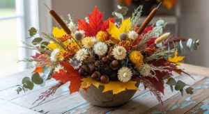 Fall flowers and foliage adding seasonal touch to home