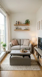 “Multifunctional furniture ideas for small living rooms”