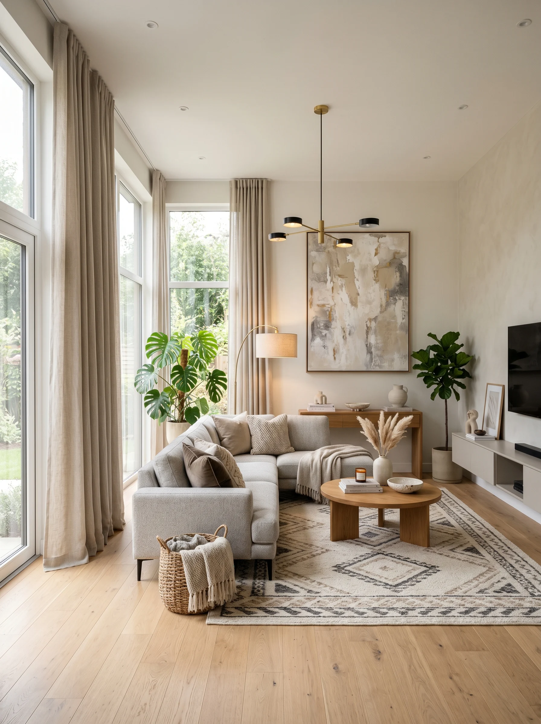 How to make a room look expensive on a budget with elegant décor, layered lighting, and neutral furnishings.