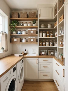 26 laundry room pantry layouts that save space in small homes