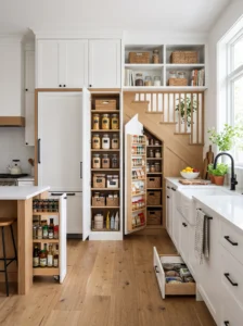 21 hidden pantry storage ideas for making the most of unused kitchen space
