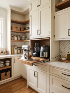 Pantry appliance garage keeping countertop appliances organized